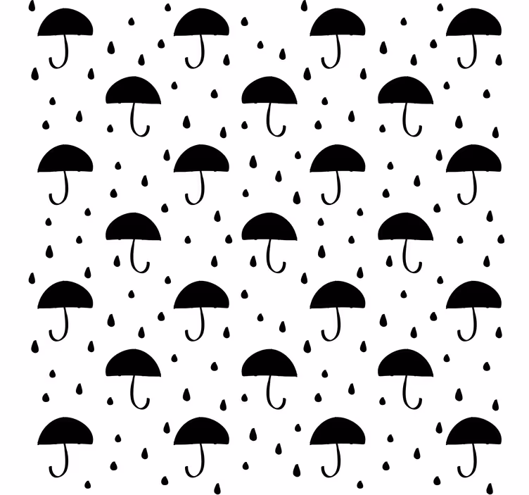 幾何学的壁紙雨粒のコンフェッティ - TENSTICKERS