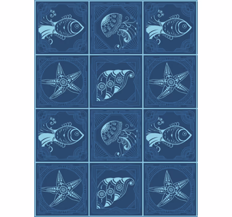 動物 壁紙 観賞用海洋生物 - TENSTICKERS