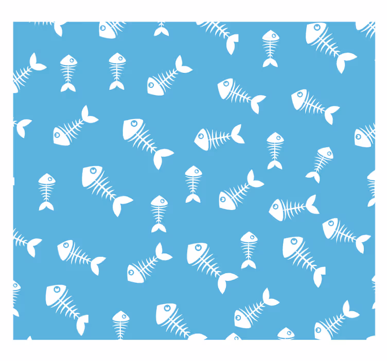 動物 壁紙 魚の骨 - TENSTICKERS