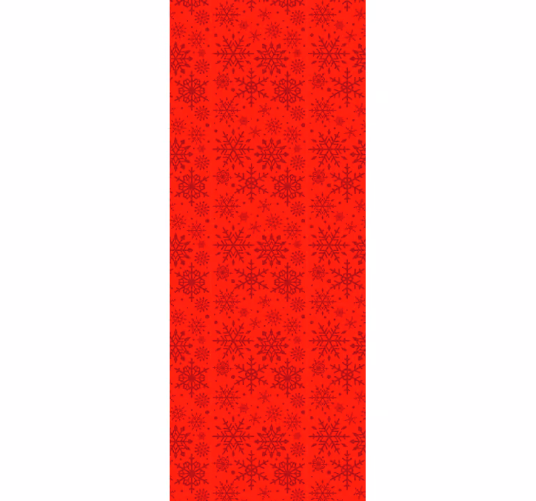 クリスマス 壁紙 赤い雪の結晶 - TENSTICKERS