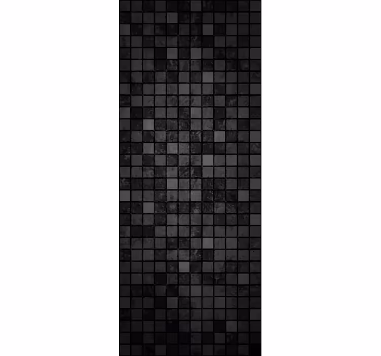 事務所 壁紙 ブラックスクエア - TENSTICKERS