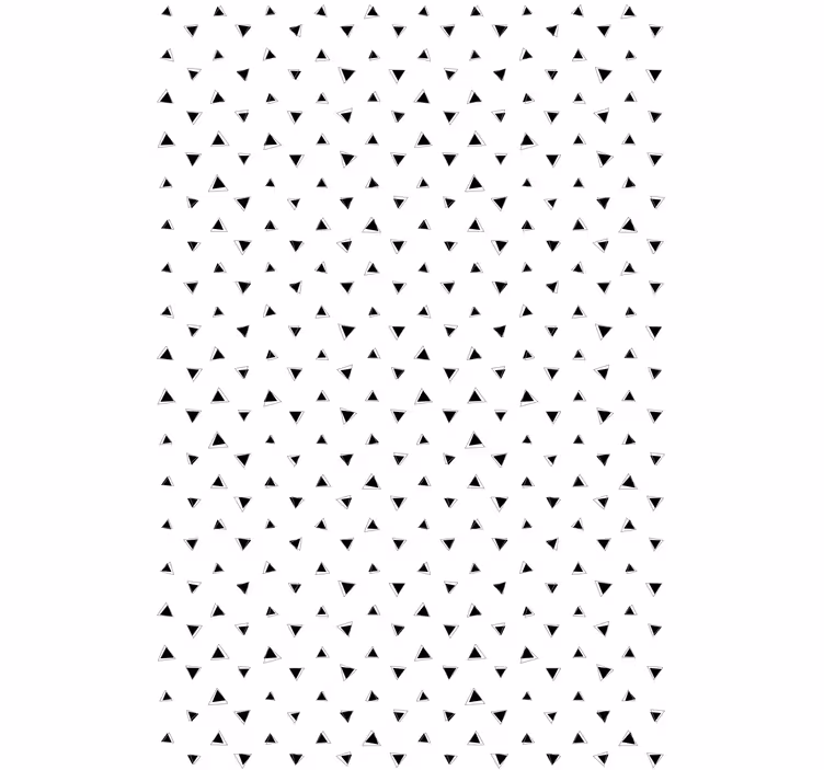 ノルディック壁紙 黒と灰色の3d三角形 - TENSTICKERS