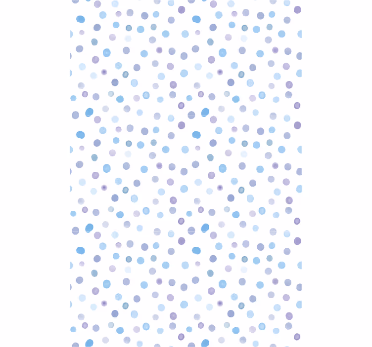 ノルディック壁紙カラフルなペイントドット - TENSTICKERS