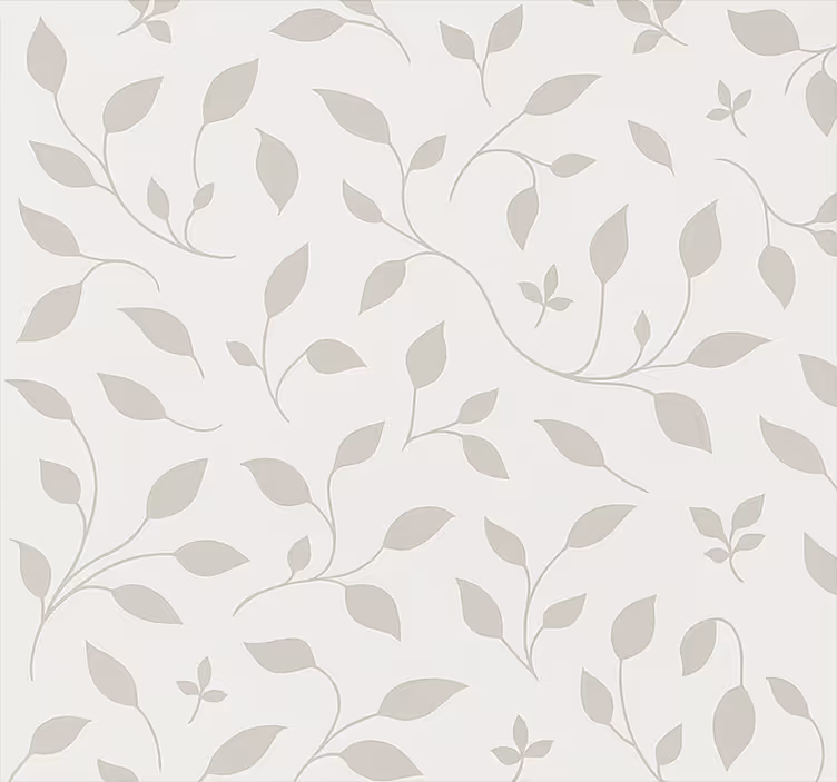 ノルディック壁紙穏やかな葉の花模様 - TENSTICKERS