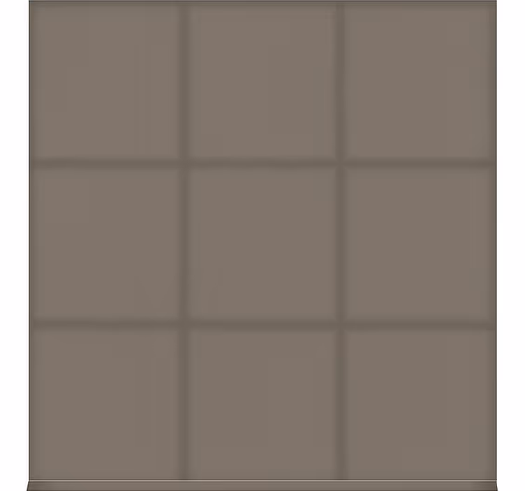ダイニングルームの壁紙クールブラウン単色 - TENSTICKERS