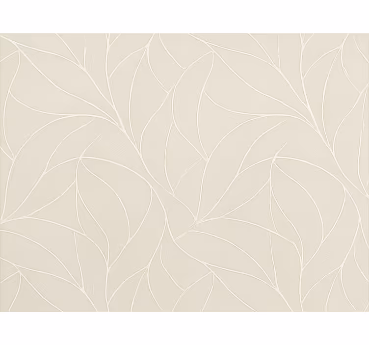 マスターベッドルームの壁紙 薄い花柄デザイン - TENSTICKERS