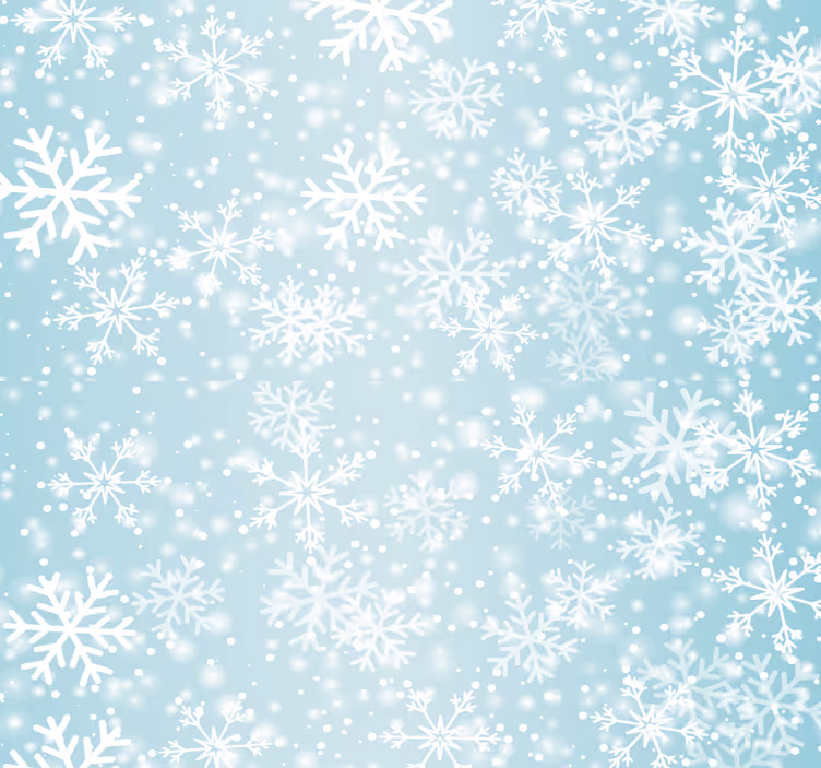 降雪リビングルームの壁紙 - TENSTICKERS