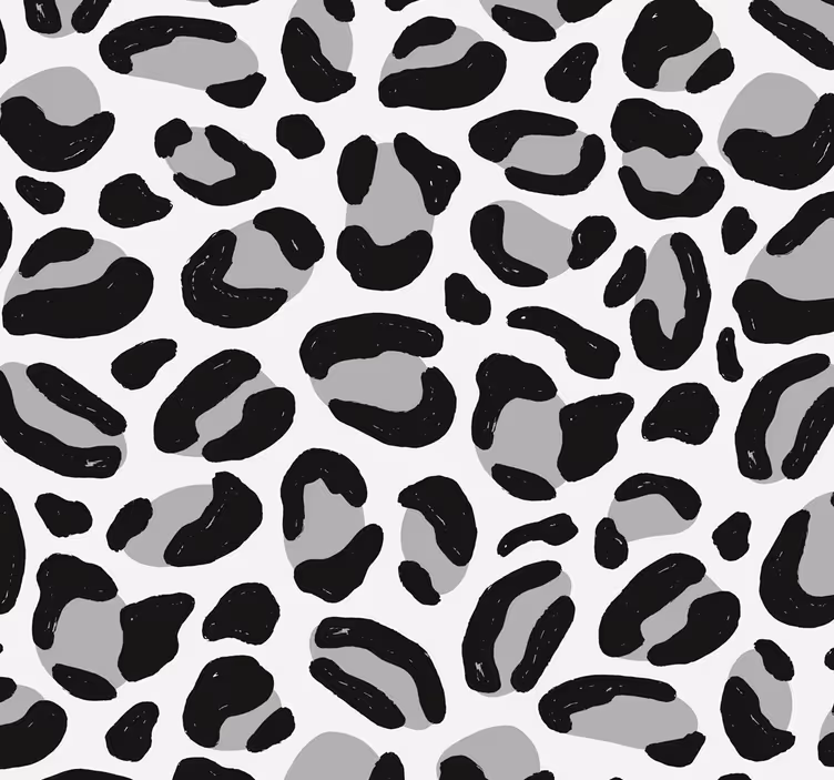 ゼブラ壁紙 斑点模様 - TENSTICKERS