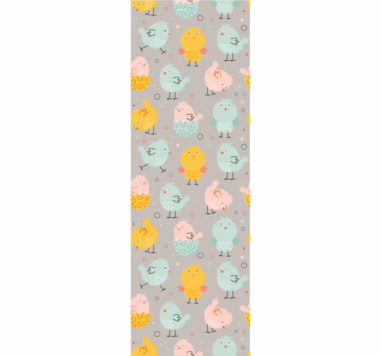 かわいいチキンパステルカラーの壁紙 - TENSTICKERS