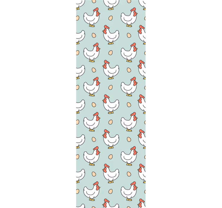 動物 壁紙 鶏の模様 - TENSTICKERS
