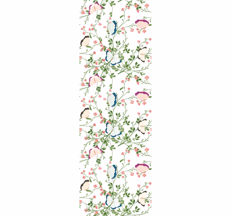 花 壁紙 植物の蝶 - TENSTICKERS