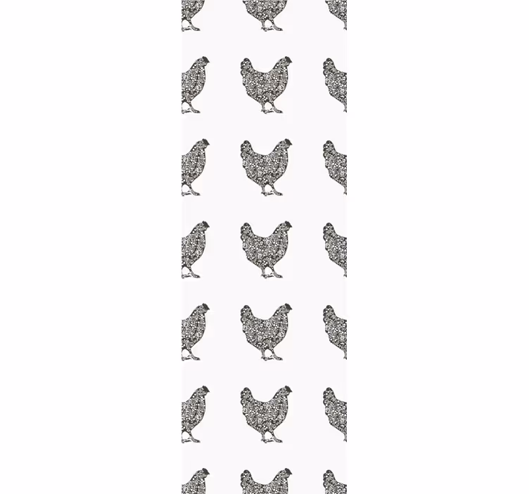 動物 壁紙 家禽の模様 - TENSTICKERS