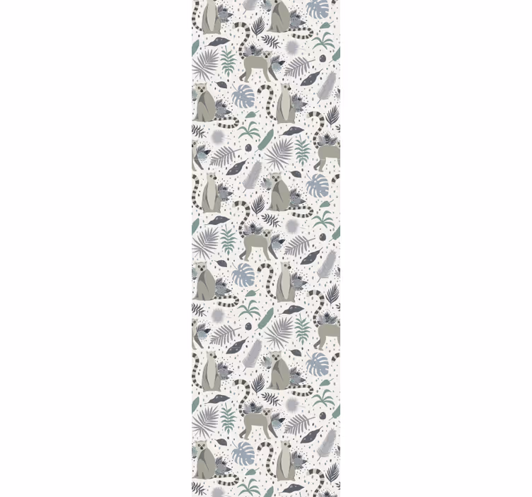 動物 壁紙 サファリ動物柄 - TENSTICKERS