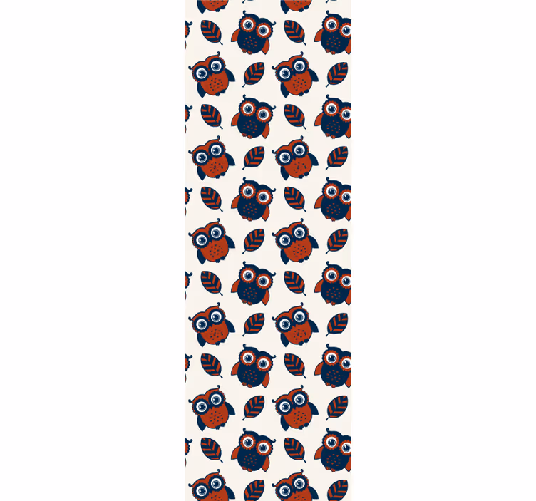 動物 壁紙 フクロウの模様デザイン - TENSTICKERS