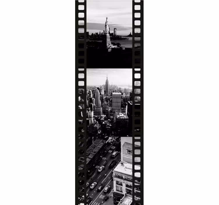風景 壁紙 フィルムストリップ都市景観 - TENSTICKERS