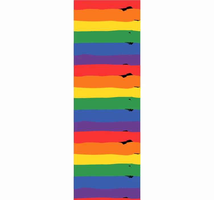 ストライプ 壁紙 虹色のストライプの背景 - TENSTICKERS