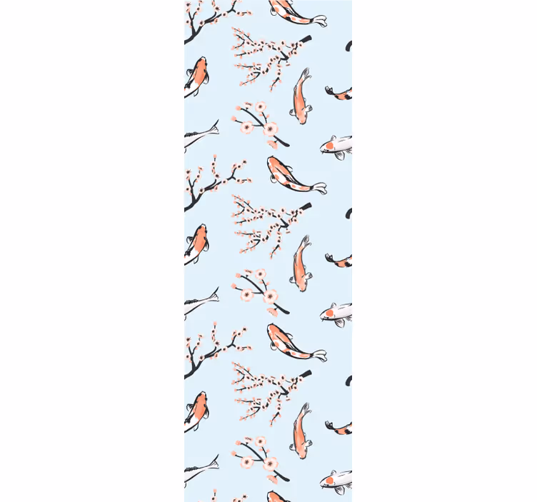 鳥 ウォールペーパー 桜の鳥 - TENSTICKERS