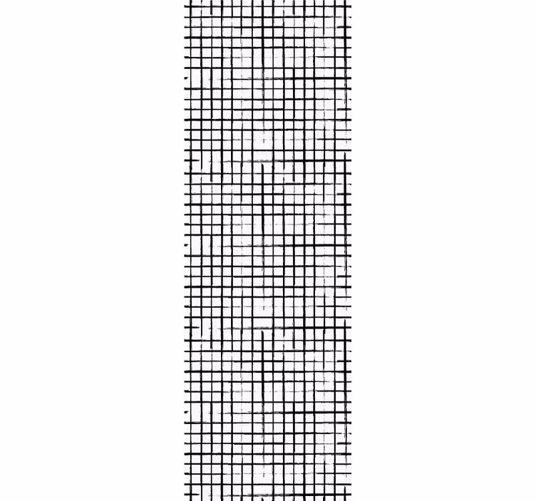 幾何学的壁紙 グリッドパターン - TENSTICKERS