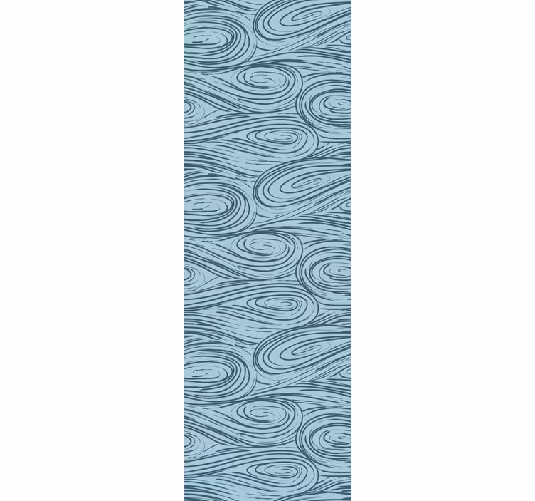 概要の壁紙流れる波模様 - TENSTICKERS
