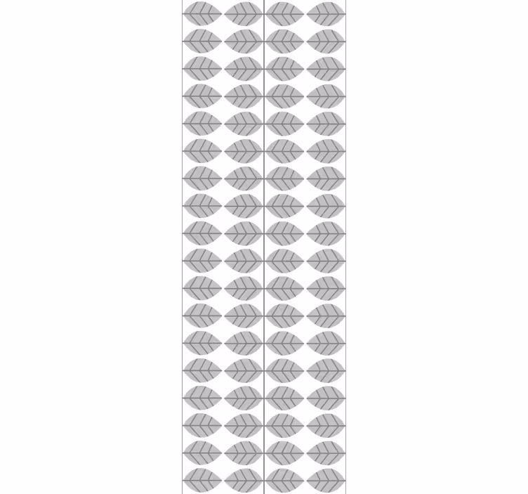 ダイニングルームの壁紙優雅な葉の構成 - TENSTICKERS