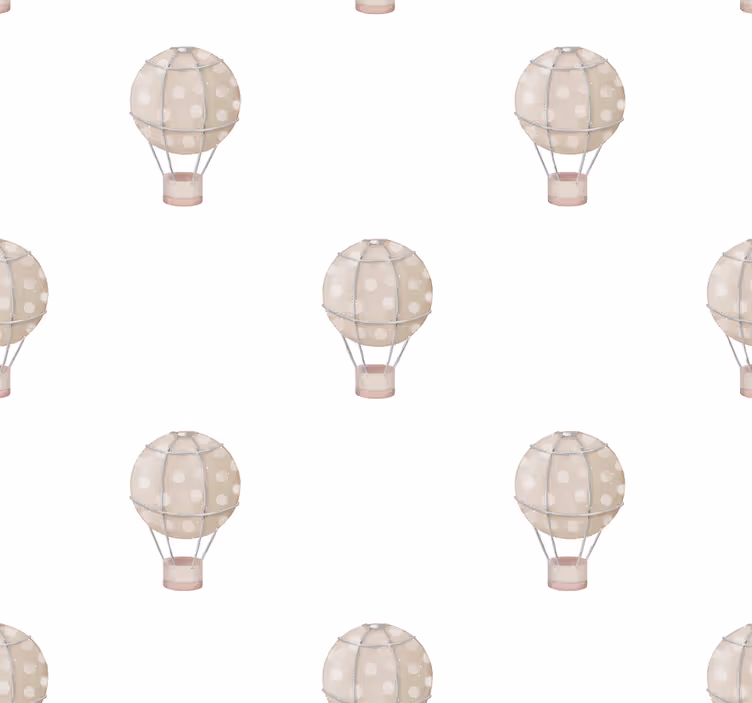保育園の壁紙 灰色の風船 - TENSTICKERS