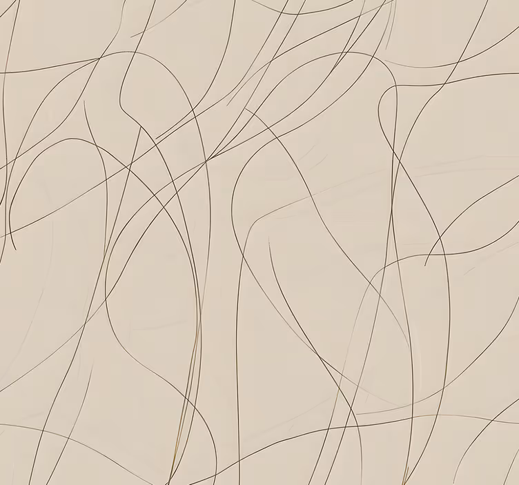 概要の壁紙 ベージュのデザイン細い線 - TENSTICKERS