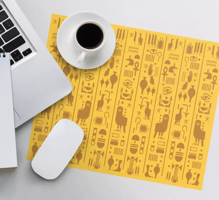 古代エジプトのパピルスマウスパッド - TENSTICKERS