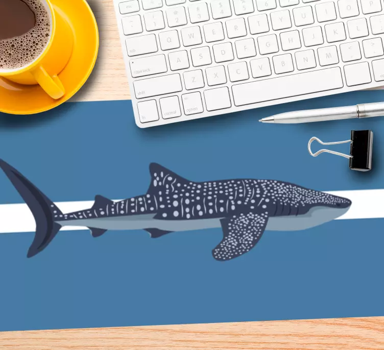 ヨシキリザメのマウスパッド - TENSTICKERS