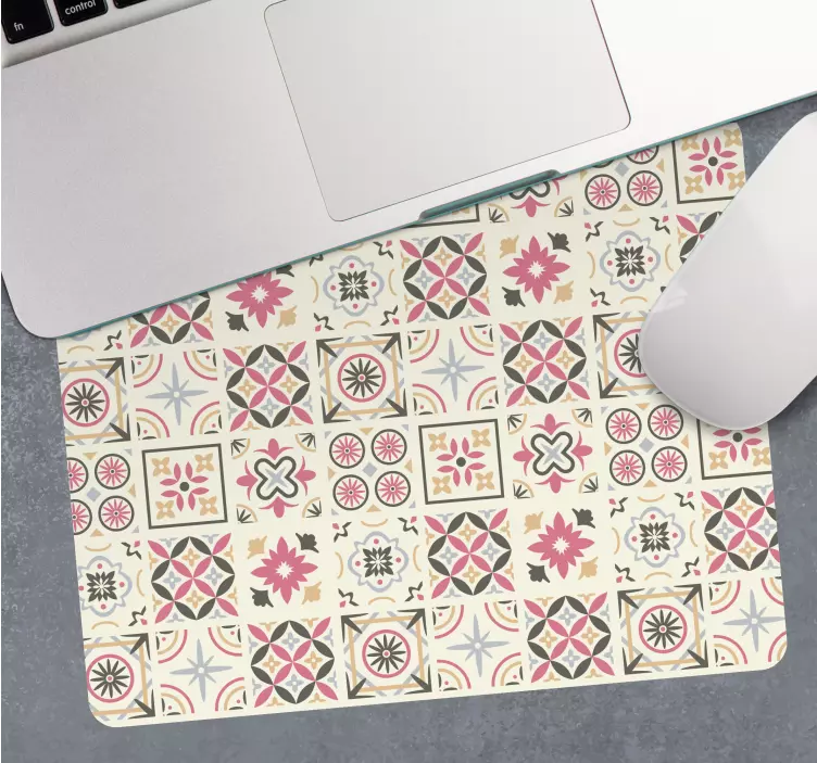 「nicolle」コラージュオリジナルマウスパッド - TENSTICKERS