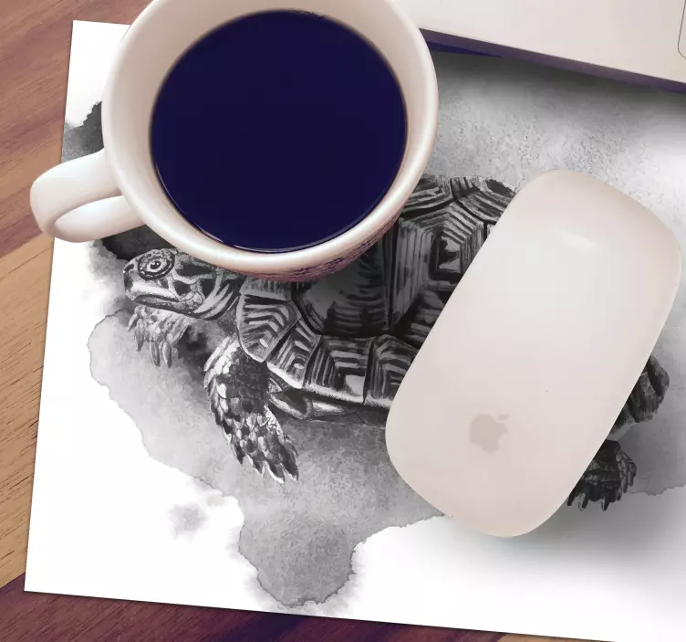 ビンテージカメ画像マウスパッド - TENSTICKERS