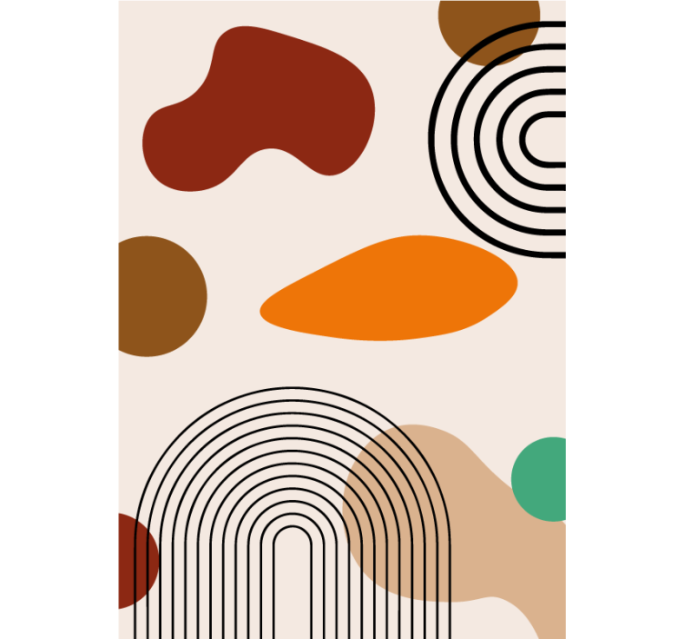 浴室 ブラインド ボヘミアンアーチ - TENSTICKERS