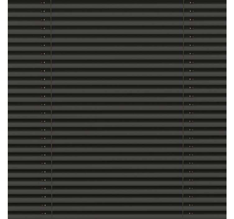 キッチン ロール スクリーン 隙間のある黒いブラインド - TENSTICKERS