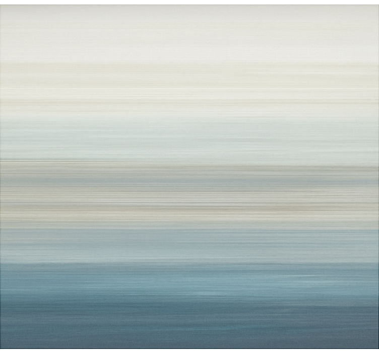 浴室 ブラインド 柔らかい青のグラデーション - TENSTICKERS