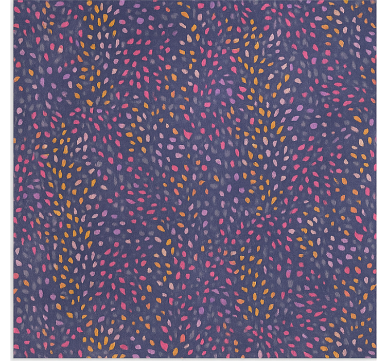 ブラインド マスターベッドルーム 抽象的な花柄 - TENSTICKERS