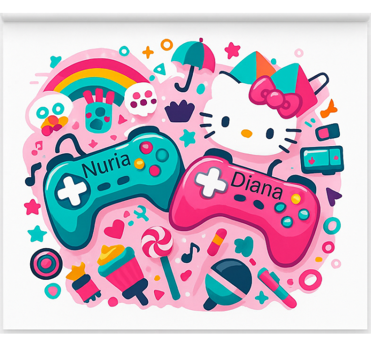 ブラインド オタク カスタムキティコントローラー - TENSTICKERS