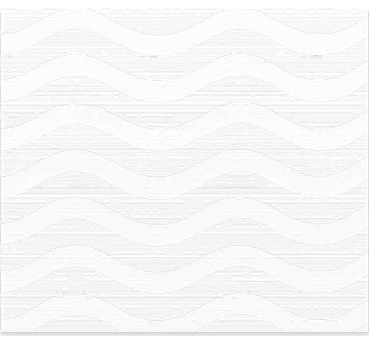 ブラインド テンネージャールーム 白と灰色の波 - TENSTICKERS