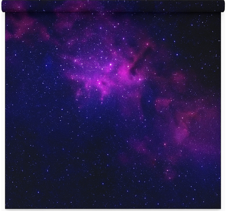ブラインド テンネージャールーム 紫色の銀河の星 - TENSTICKERS