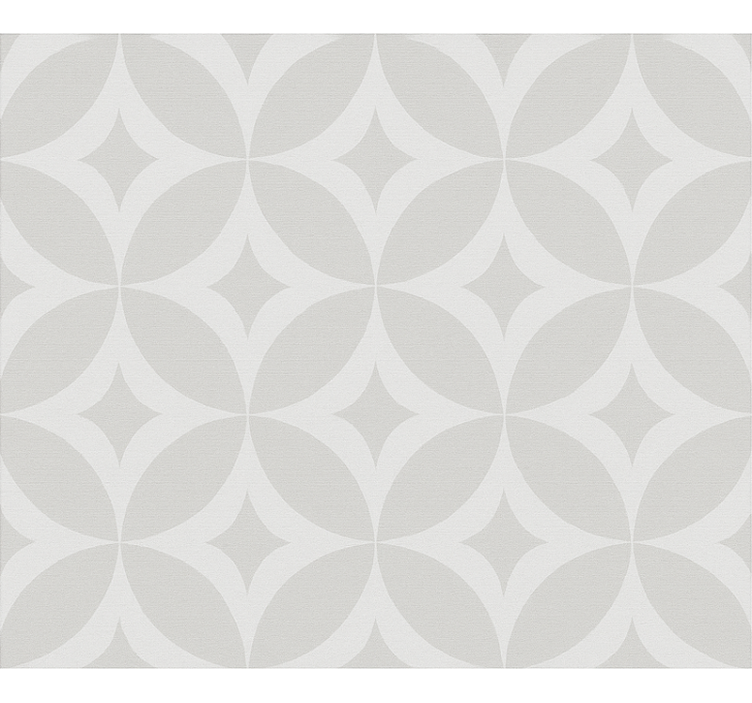 ダイニングルーム ブラインド 幾何学的なダイヤモンド模様 - TENSTICKERS