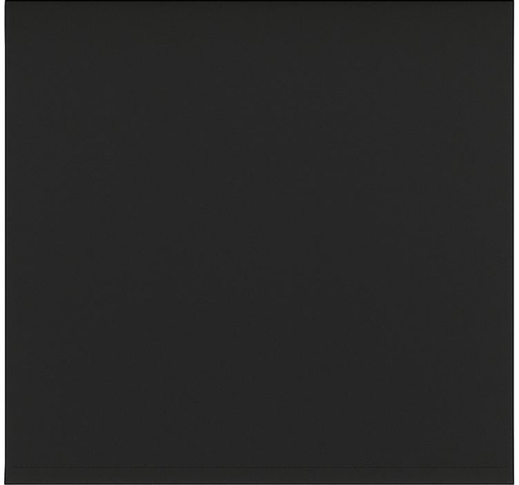 ブラインド オフィス トレンディなベーシックブラック - TENSTICKERS