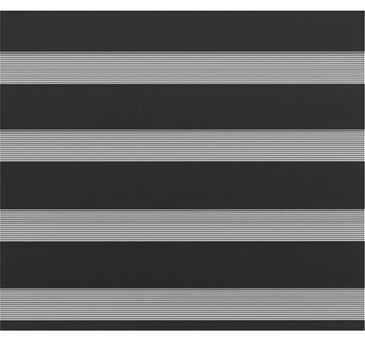 ブラインド オフィス トレンディな黒の紫外線対策 - TENSTICKERS