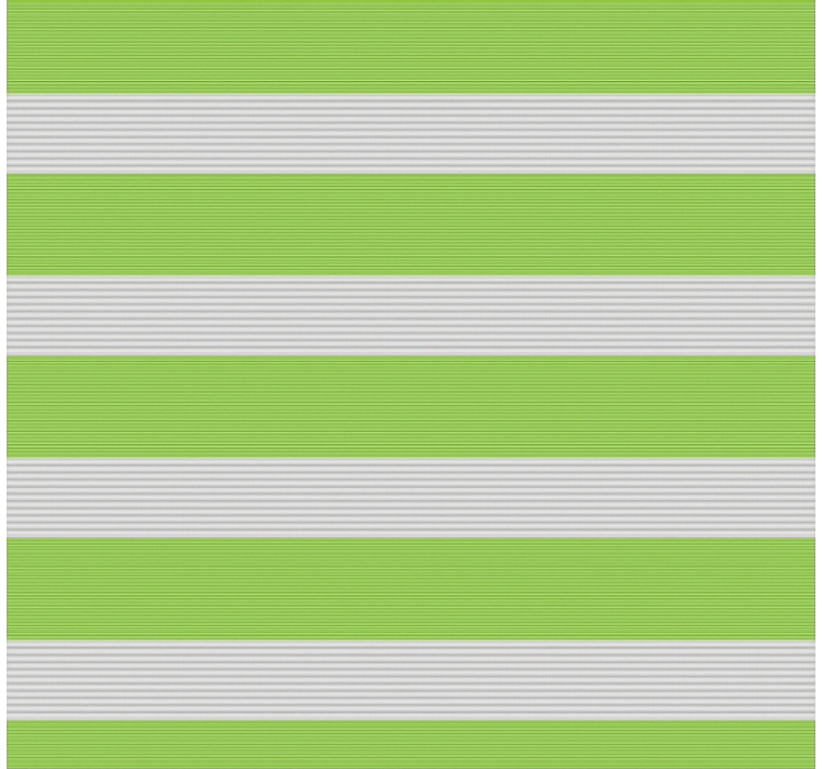 ブラインド オフィス グリーンとグレーのストライプ - TENSTICKERS