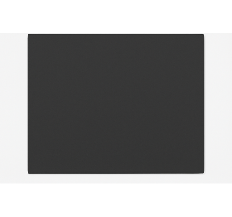 ブラインド オフィス トレンディなベーシックブラック - TENSTICKERS