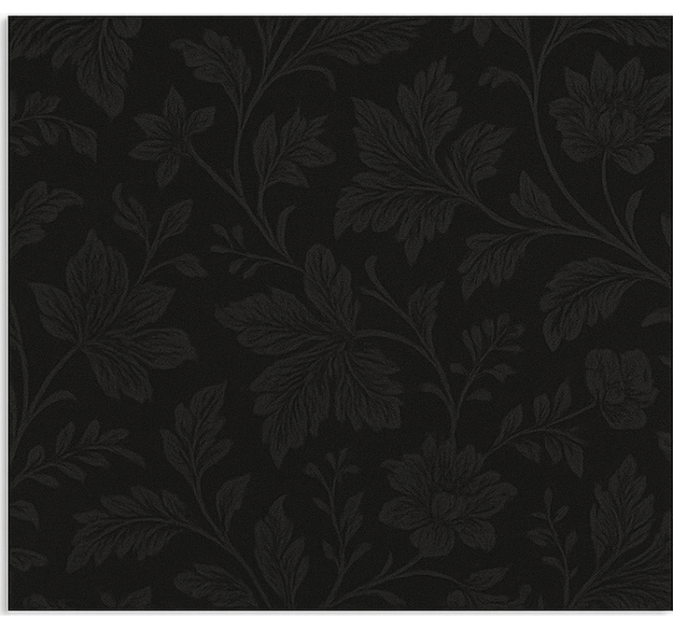 ブラインド オフィス 穏やかな黒 - TENSTICKERS