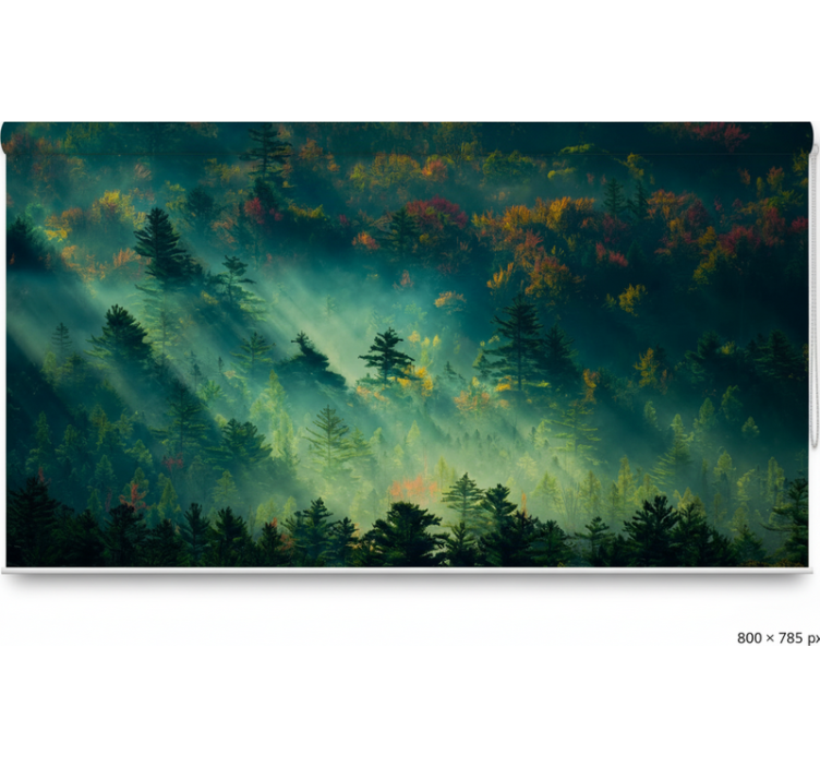 ブラインド 木 ムーディーフォレスト - TENSTICKERS