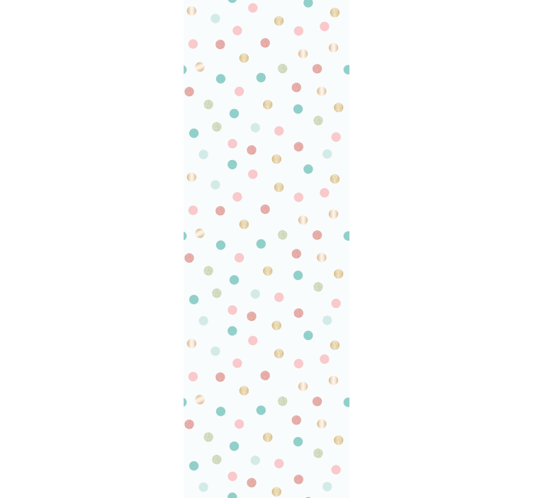 ブラインド 子供部屋 グリッターコンフェッティ水玉模様 - TENSTICKERS