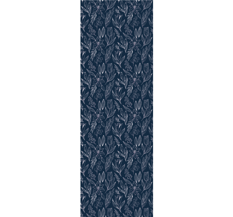 ブラインド オフィス リリーのシームレスパターン花柄デザイン - TENSTICKERS