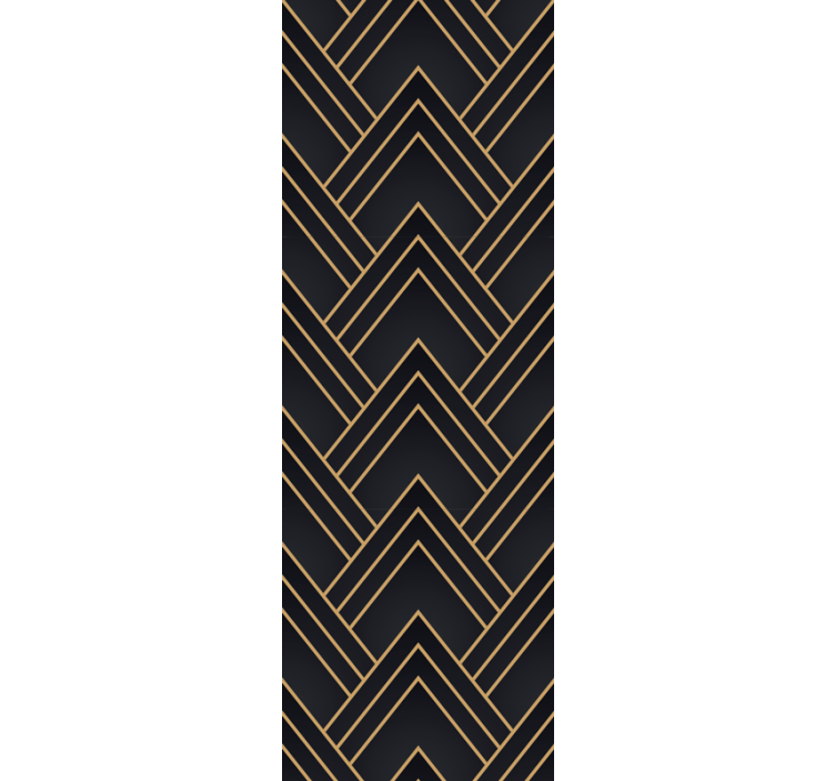 ブラインド オフィス 幾何学的カスケード - TENSTICKERS