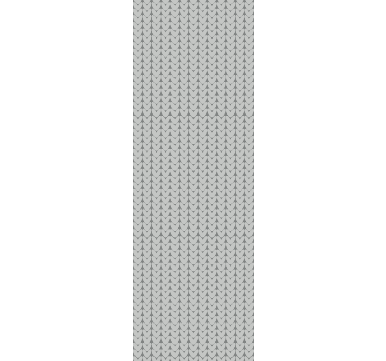 ブラインド オフィス ミニマリスティックな灰色の縦模様 - TENSTICKERS