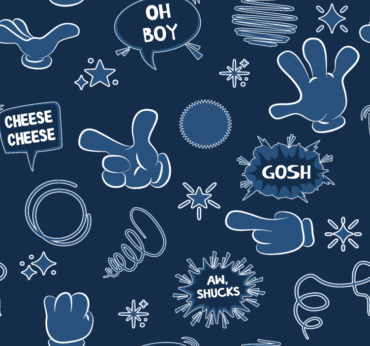 ブラインド テンネージャールーム コミックスタイル - TENSTICKERS