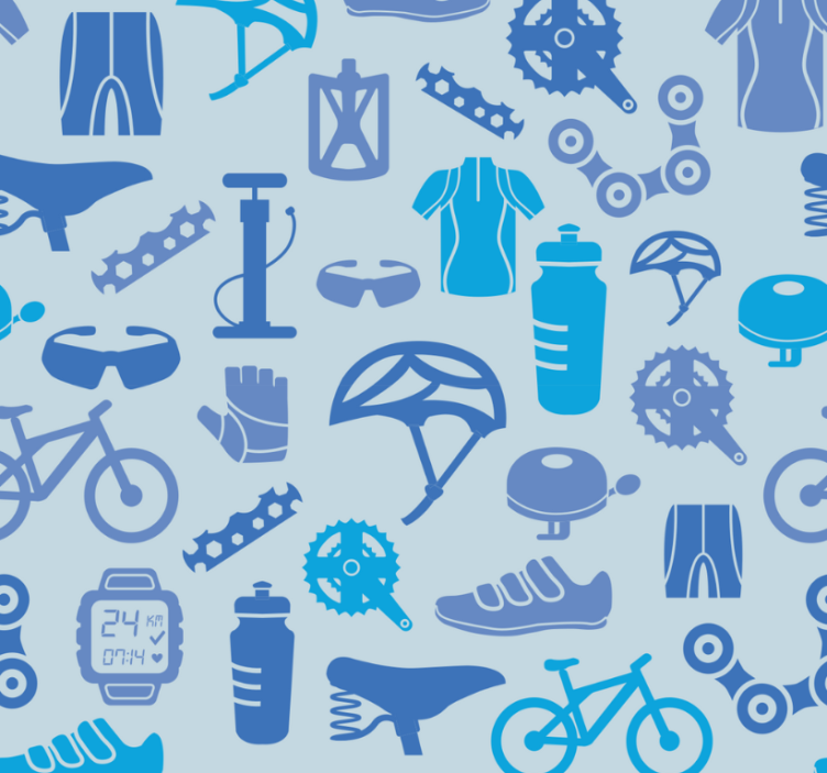 ロール スクリーン オシャレ サイクリングエレメンツ - TENSTICKERS